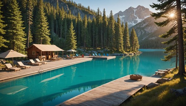 Les rivières et lacs à explorer depuis les campings avec piscine avec le camping la simioune