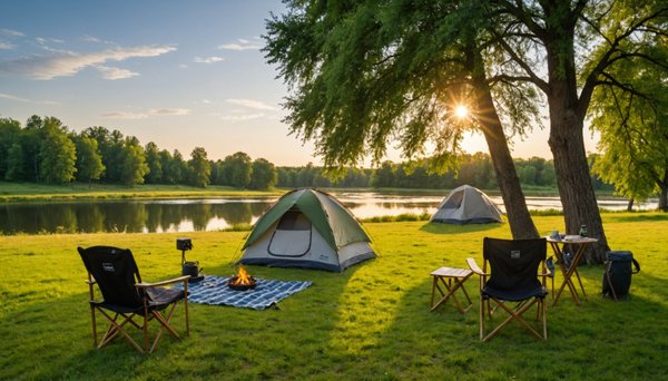 Vivre le lot au naturel : l'expérience du camping entre rivière et patrimoine